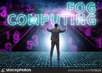 The concept of cloud edge and fog computing. Concept of cloud edge and fog computing