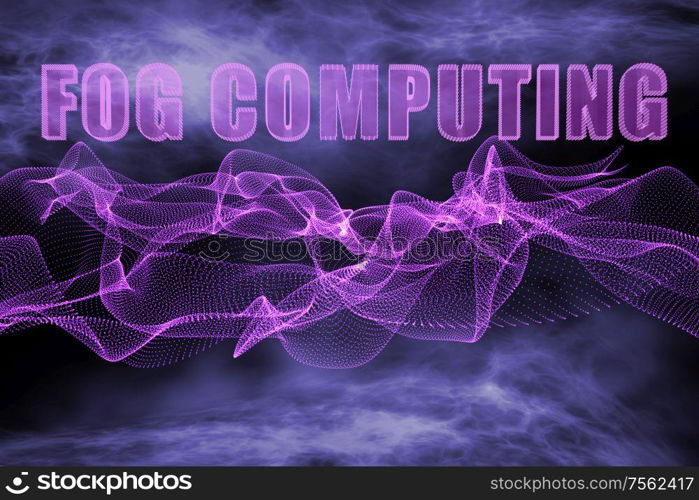 The concept of it fog computing. Concept of IT fog computing