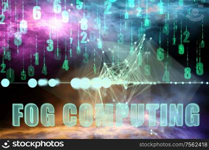 The concept of it fog computing. Concept of IT fog computing