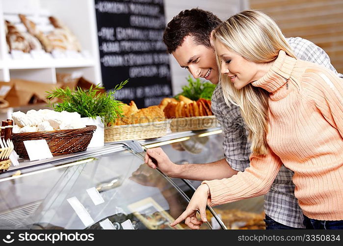 The couple specifies in purchase in shop