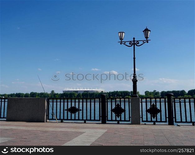 The Don river. Rostov on Don city, Russia