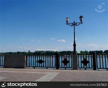 The Don river. Rostov on Don city, Russia