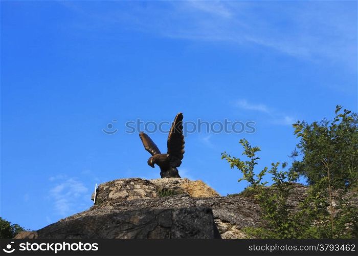 The Eagle. Pyatigorsk Emblem. Northern Caucasus landmarks