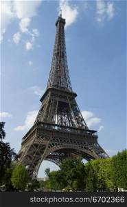 The Eiffel Tower Paris, France.