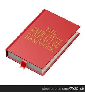 The employee handbook