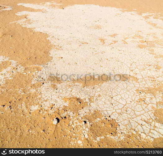 the empty quarter and outdoor sand dune in oman old desert rub al khali