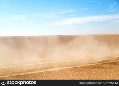 the empty quarter and outdoor sand dune in oman old desert rub al khali