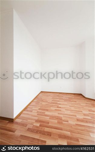 the empty white room