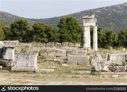 The Epidaurus Ancient city is dedicated to the ancient Greek God of medicine, Asclepius.