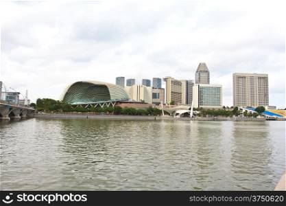 the esplanade in the singapore