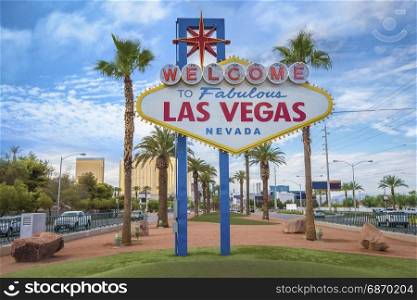 The fabulous Welcome Las Vegas sign
