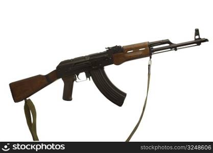 The famous AK-47 kalashnikov assault rifle. Well know all alround the world and in all conflict zones.