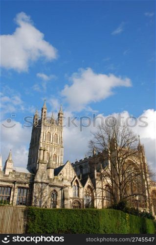 the famous Gloucester Cathedral, England (United Kingdom)