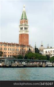 The famous St Mark&rsquo;s Campanile, Venice, Italy