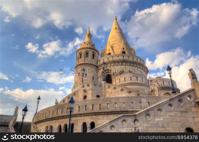 The Fisherman&rsquo;s Bastion, inside Buda Castle district, Budapest, Hungary.