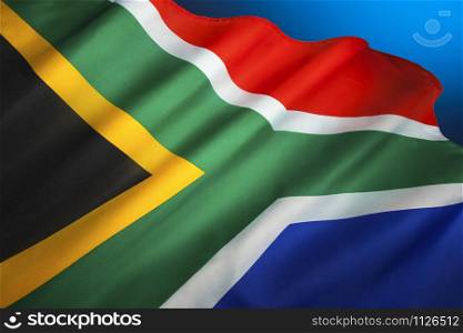 The flag of the Republic of South Africa was adopted on 27 April 1994, at the beginning of the 1994 general election, to replace the flag that had been used since 1928.