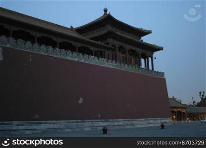 The forbidden City in Beijing China.
