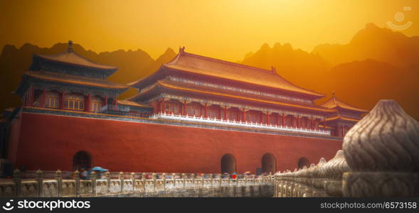 The Forbidden City is the largest palace complex in the world. Located in the heart of Beijing, China