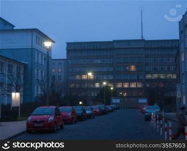 The former headquarters of the Stasi / Ministerium fuer Staatssicherheit