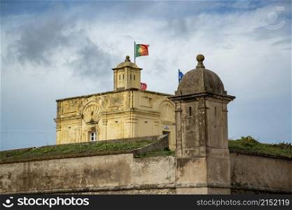 the Fort of Santa Luzia near the city of Elvas in Alentejo in Portugal. Portugal, Elvas, October, 2021