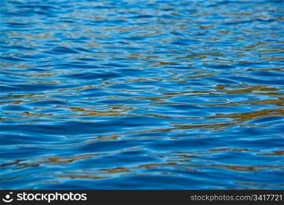 the gentle water ripples of the lake. gentle water