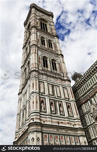 The Giotto?s Campanile is a free-standing campanile that is part of the complex of buildings that make up Florence Cathedral