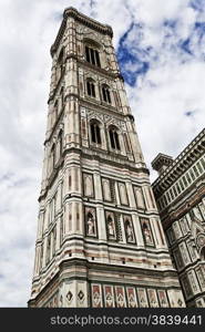 The Giotto?s Campanile is a free-standing campanile that is part of the complex of buildings that make up Florence Cathedral