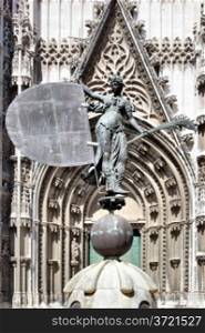 The Giraldillo - famous weathervane (16th century), symbol of Sevilla