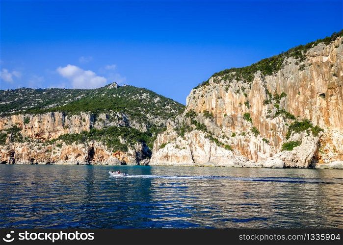 The Golf of Orosei natural park, Sardinia, Italy. Orosei Golf natural park, Sardinia, Italy