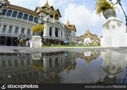 the Grand Palace at the Wat Phra Kaew in the city of Bangkok in Thailand in Southeastasia.. ASIA THAILAND BANGKOK WAT PHO