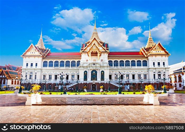 The Grand Palace is a complex of buildings at the heart of Bangkok, Thailand