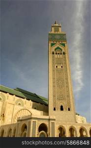 the great mosque, Casablanca icon, in Morocco