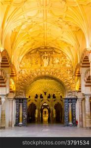 The Great Mosque Cathedral of Cordoba (La Mezquita), Spain