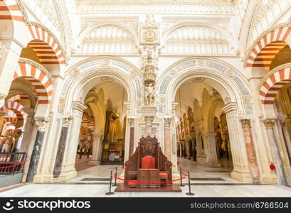 The Great Mosque Cathedral of Cordoba (La Mezquita), Spain