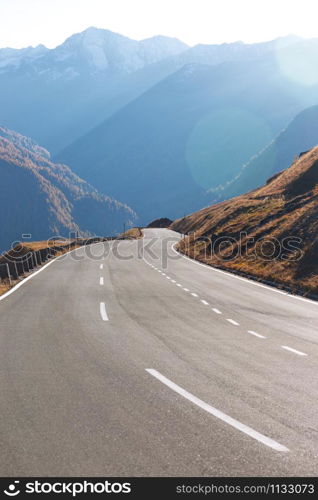 The Grossglockner High Alpine Road, Brennkogel. High Tauern National Park