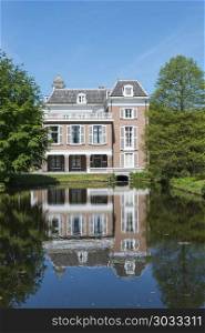 The Hague,Holland,11-may-2018: Villa Clingendael in the netherlands,the house is owned by the municipality of The Hague and serves as the Dutch institute of International Relations Clingendael. villa clinendael in the Hague in Holland. villa clinendael in the Hague in Holland