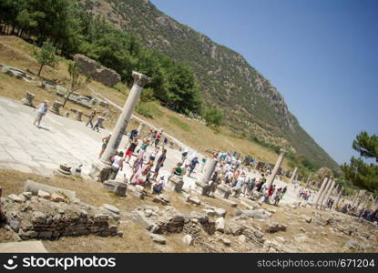 The Harbour Street or the Arcadiana in Ephesus