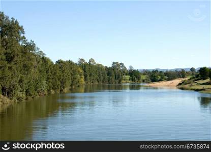 The Hawkesbury River, Windsor, New South Wales, Australia