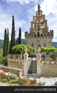 The historic chapel in the old city center of Nyons, Drome, France