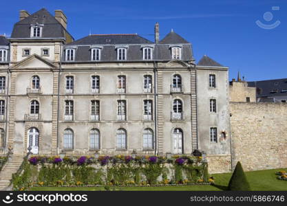 the historic city of Vannes in Brittany, France