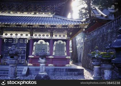 the historical Shrines of Nikko in the north of Tokyo in Japan in Asia,&#xA;&#xA;&#xA;&#xA;