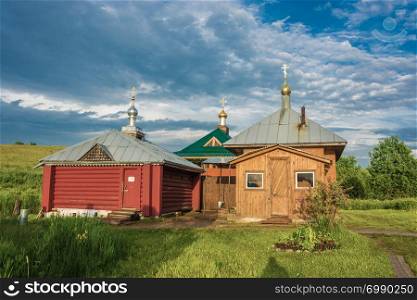 The Holy Source of St. Nikita the Stylite at the Nikitsky Monastery, Pereslavsky District, Yaroslavl Region, Russia.