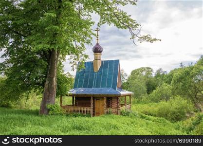 The Holy Spring of St. Nicholas the Wonderworker near the village of Chubukovo, Uglichsky District, Yaroslavl Region, Russia.
