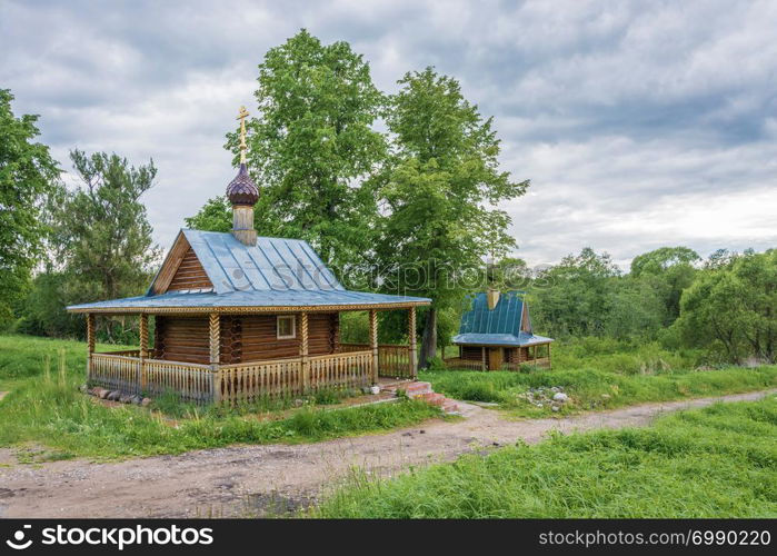 The Holy Spring of St. Nicholas the Wonderworker near the village of Chubukovo, Uglichsky District, Yaroslavl Region, Russia.