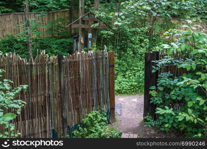 The Holy Spring of St. Nikita the Stylite near the village of Nikitskaya Sloboda, Pereslavsky District, Yaroslavl Region, Russia.