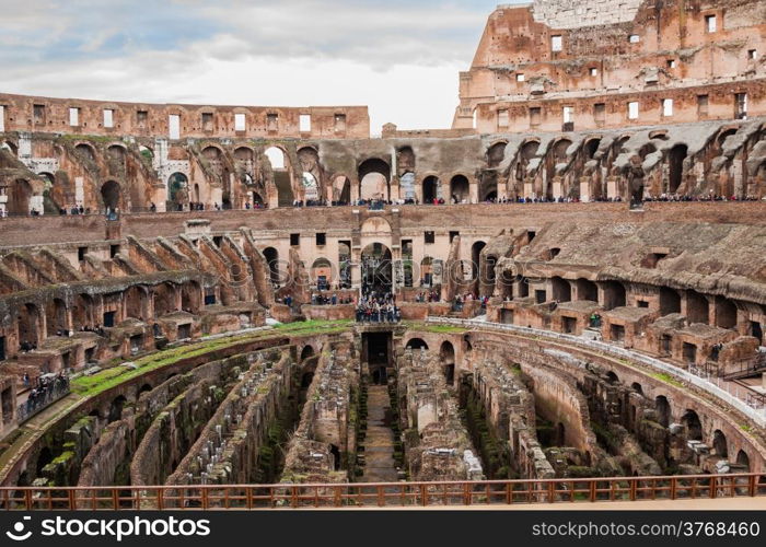 The Iconic, the legendary Coliseum of Rome, Italy