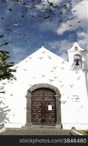 The Iglesia San Telmo of Puerto de la Cruz on the Island of Tenerife on the Islands of Canary Islands of Spain in the Atlantic. . SPAIN CANARY ISLAND TENERIFE
