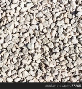 The image of a texture of white stones could have multiple uses, could also be used as wallpaper.