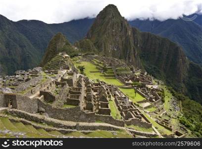 The Inca citadel of Machu Picchu in Peru, South America.
