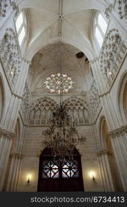 The Interior Of The Cathedral In Burgos, Spain